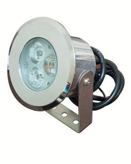 9W RGB Stainless Steel Stand mounted LED light