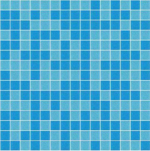 Swimming pool glass mosaic tiles - Klarya